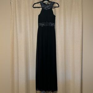 Stenay Women’s Prom Dress Navy Blue with Rhinestone detailing